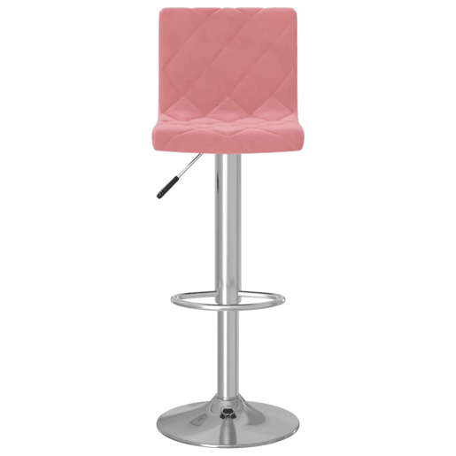 vidaXL Bancos de bar 2 pcs veludo rosa vidaXL Bancos de bar 2 pcs veludo rosa