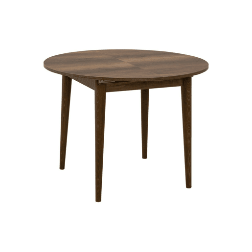 Conjunto de mesa e cadeiras com efeito madeira Conjunto de mesa e cadeiras com efeito madeira