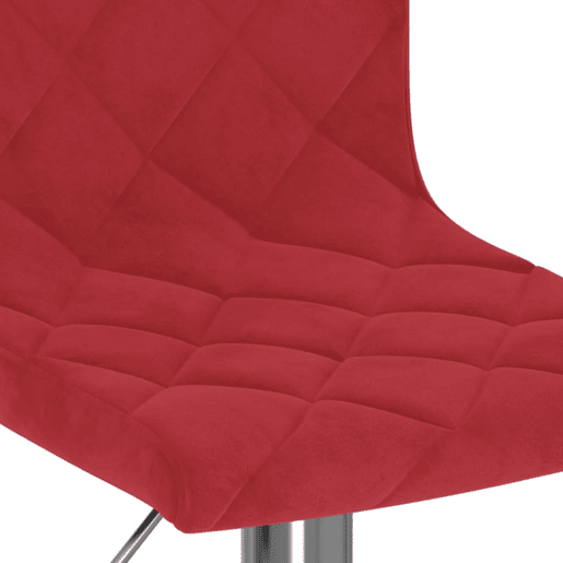 vidaXL Bancos de bar 2 pcs veludo vermelho tinto vidaXL Bancos de bar 2 pcs veludo vermelho tinto