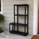 Roupeiro de exterior em PVC Roupeiro de exterior em PVC Negro