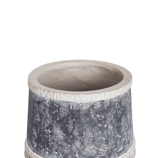 Vaso alto para plantas ARISAEMA 27 cm Cinzento