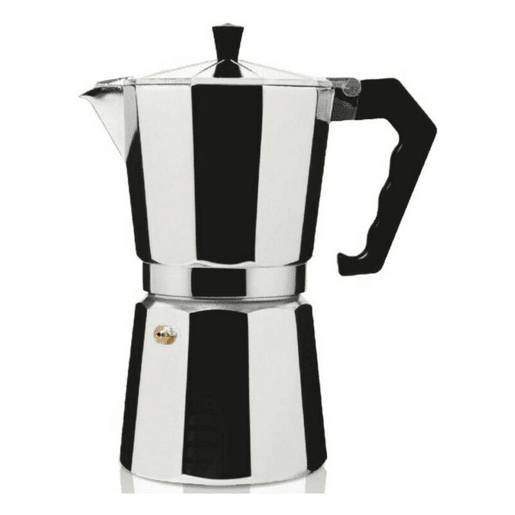 Cafeteira Italiana Haeger Moka Alumínio - 9 Chávenas