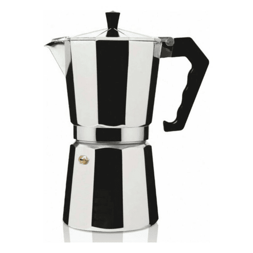 Cafeteira Italiana Haeger Moka Alumínio - 9 Chávenas
