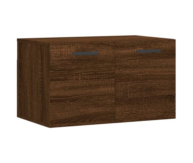 Vidaxl armario de pared madera ingeniería marrón roble 60x36,5x35 cm