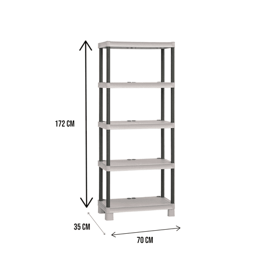 Armário de exterior em PVC