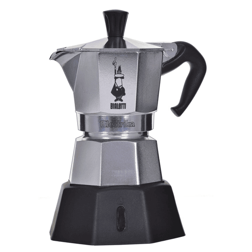 Cafeteira Italiana Bialetti 2778MR Preto Alumínio 2 Kopjes 90 ml