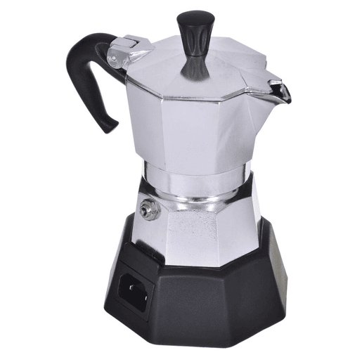 Cafeteira Italiana Bialetti 2778MR Preto Alumínio 2 Kopjes 90 ml