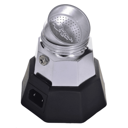 Cafeteira Italiana Bialetti 2778MR Preto Alumínio 2 Kopjes 90 ml