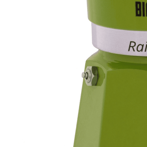 Cafeteira Italiana Bialetti Rainbow Verde Metal Alumínio 60 ml