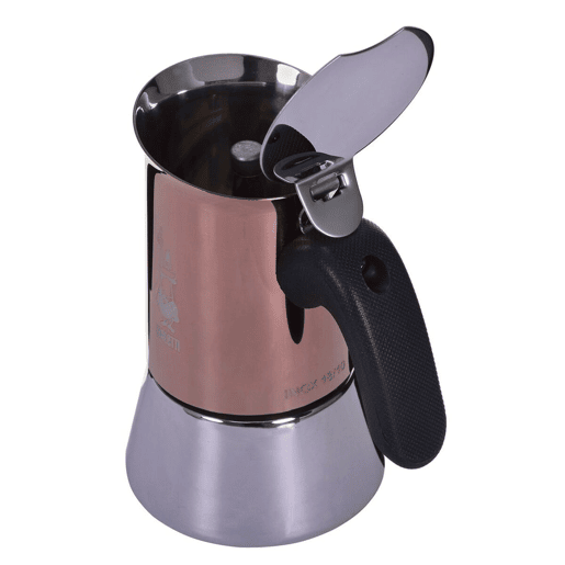 Cafeteira Italiana Bialetti New Venus 2 Kopjes Cobre Aço inoxidável 100 ml