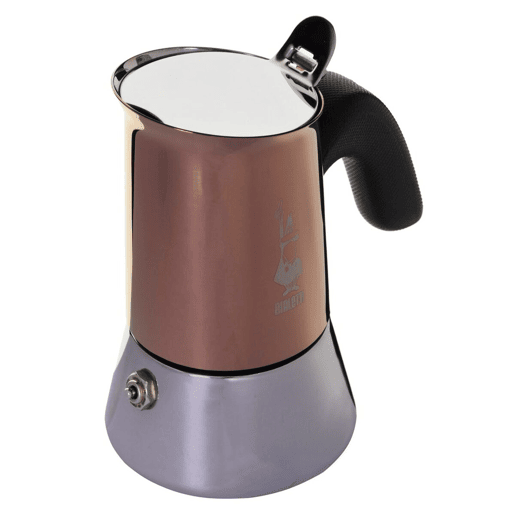 Cafeteira Italiana Bialetti New Venus 2 Kopjes Cobre Aço inoxidável 100 ml