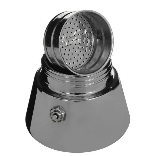 Cafeteira Italiana Bialetti New Venus 2 Kopjes Cobre Aço inoxidável 100 ml