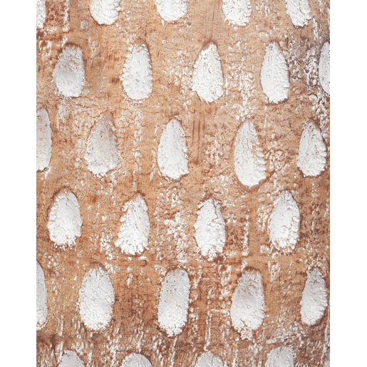 Vaso alto para plantas ASCLEPIAS 27 cm Castanho claro