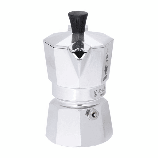 Cafeteira Italiana Bialetti Moka Express Prateado Alumínio Metal 60 ml 1 Copo