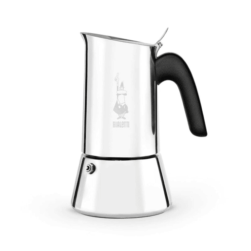 Cafeteira Italiana Bialetti Venus box Madeira Aço inoxidável 2 Kopjes 100 ml