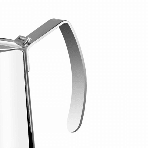 Cafeteira Italiana Monix M630004 Aço Prata 4 Kopjes