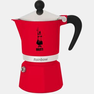 Cafeteira Italiana Bialetti Rainbow Vermelho Metal Alumínio 60 ml