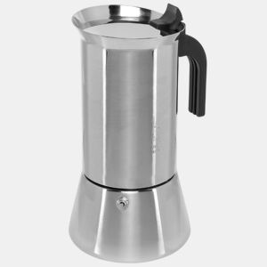 Cafeteira Italiana Bialetti New Venus Prateado Madeira Aço inoxidável 240 ml 6 Copos
