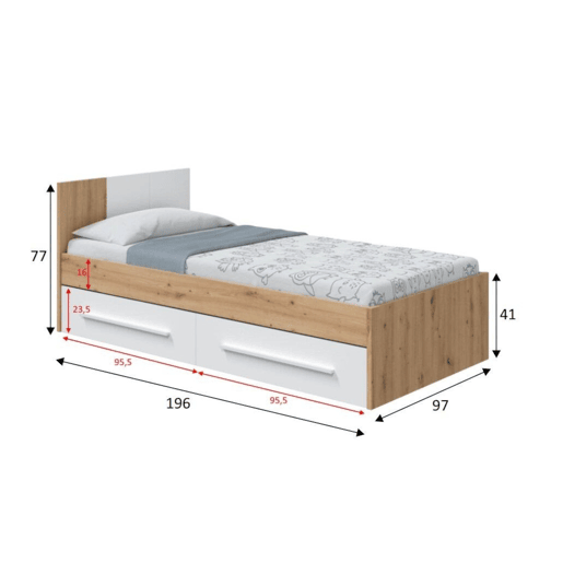 Cama infantil em tecido Cama infantil em tecido