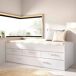 Cama infantil em tecido Cama infantil em tecido Blanco
