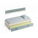 Cama infantil em tecido Cama infantil em tecido Blanco/ Verde