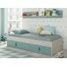 Cama infantil em tecido Cama infantil em tecido Blanco/ Verde