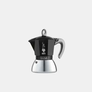 Cafeteira Italiana Bialetti Moka Aço inoxidável Alumínio 200 ml 4 Kopjes