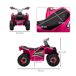 Quad Eléctrico PP, Metal HOMCOM Quad Eléctrico PP, Metal HOMCOM Rosa
