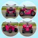 Quad Eléctrico PP, Metal HOMCOM Quad Eléctrico PP, Metal HOMCOM Rosa