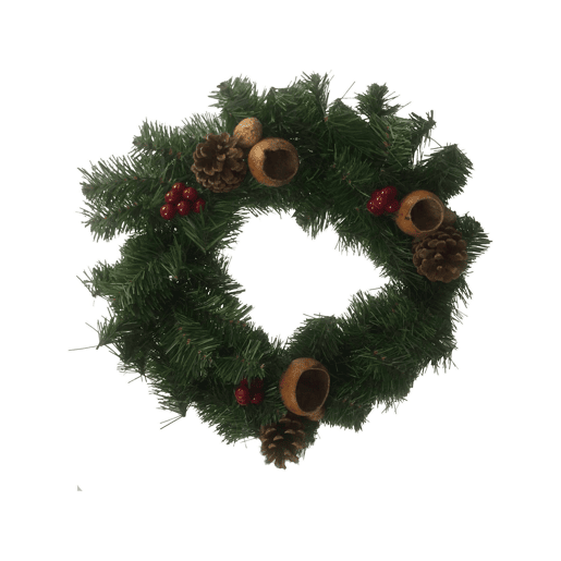 Ornamento de Natal, Ornamento de Natal 35x35x3 cm Verde
