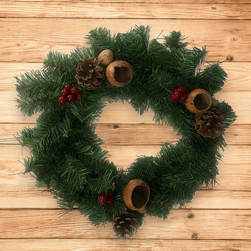 Ornamento de Natal, Ornamento de Natal 35x35x3 cm Verde