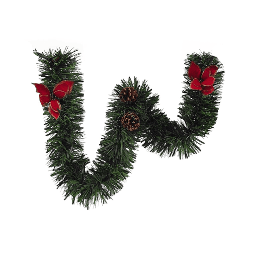 Ornamento de Natal, Ornamento de Natal 500x15x15 cm, Verde e Vermelho