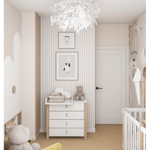 Trocador ETUDE CT90 90x50x86 Branco