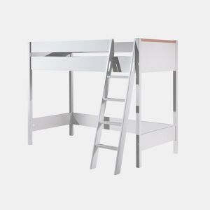 Cama loft LONDON LB005 90x200 cm Branco