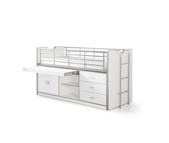 Cama infantil bonny ksb005 96x207x116 blanco
