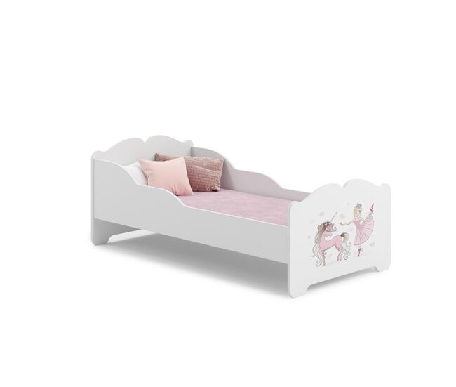 Cama infantil anna ksb001 85x164x63 blanco