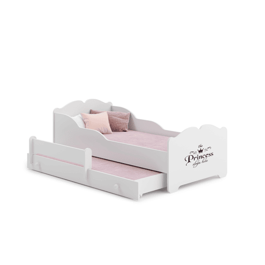 Cama de solteiro infantil ANNA KSB001 80x160 cm Branco