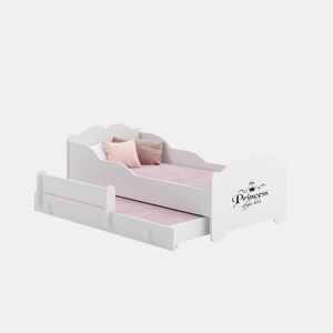 Cama de solteiro infantil ANNA KSB001 80x160 cm Branco