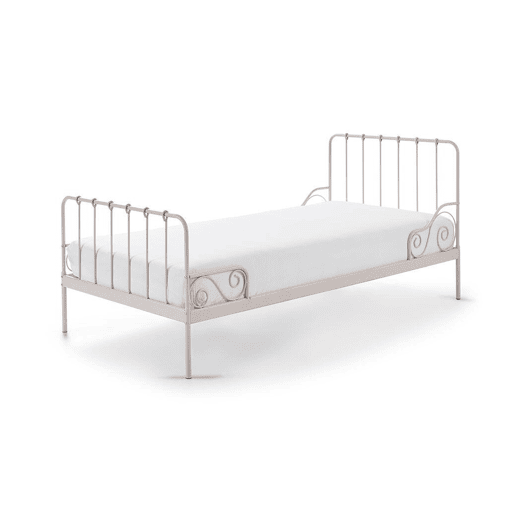 Cama de solteiro infantil ALICE KSB005 90x200 cm Rosa