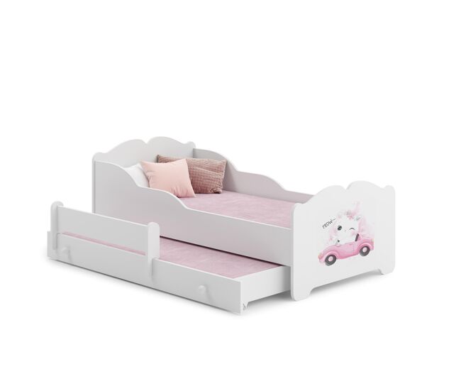 Cama infantil anna ksb001 85x164x63 blanco