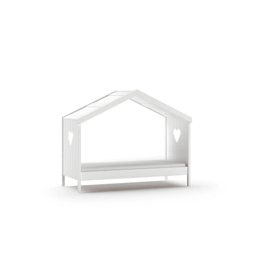 Cama de solteiro infantil AMORI KSB005 90x200 cm Branco