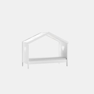 Cama de solteiro infantil AMORI KSB005 90x200 cm Branco