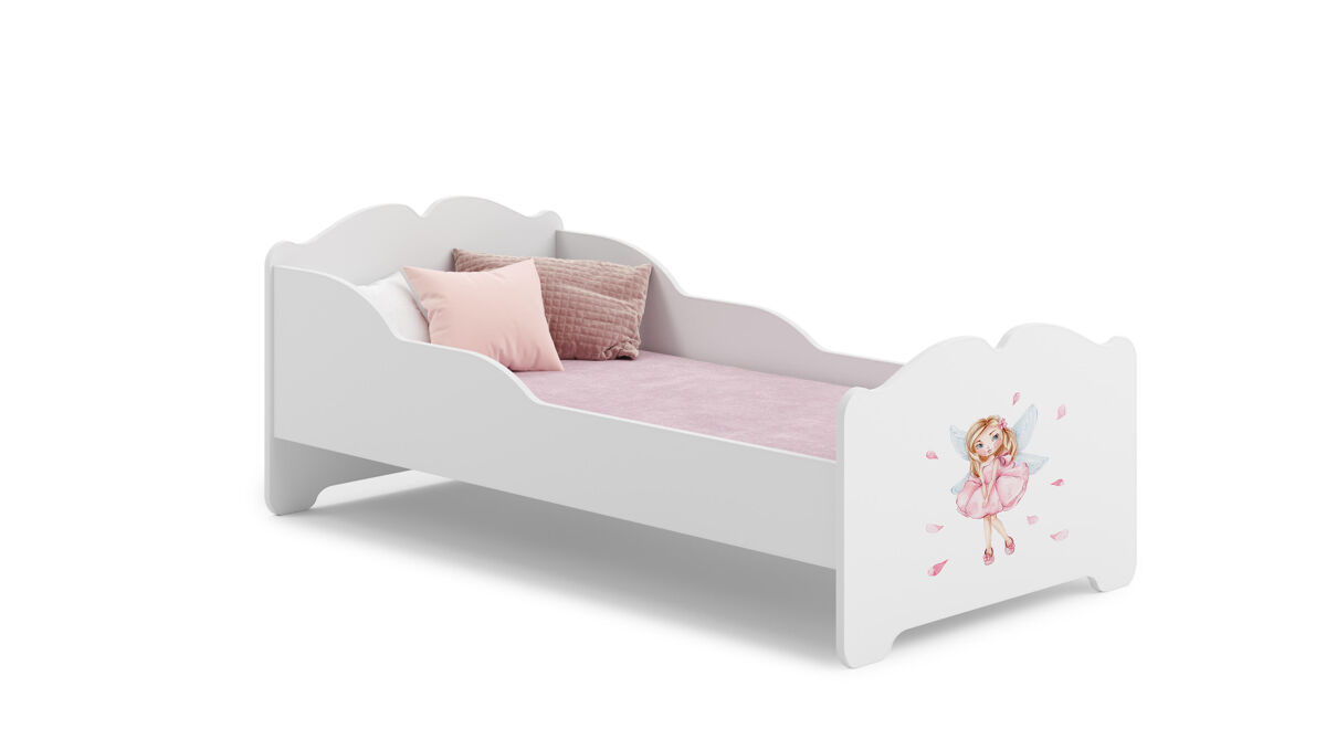 Cama infantil anna ksb001 85x164x63 blanco