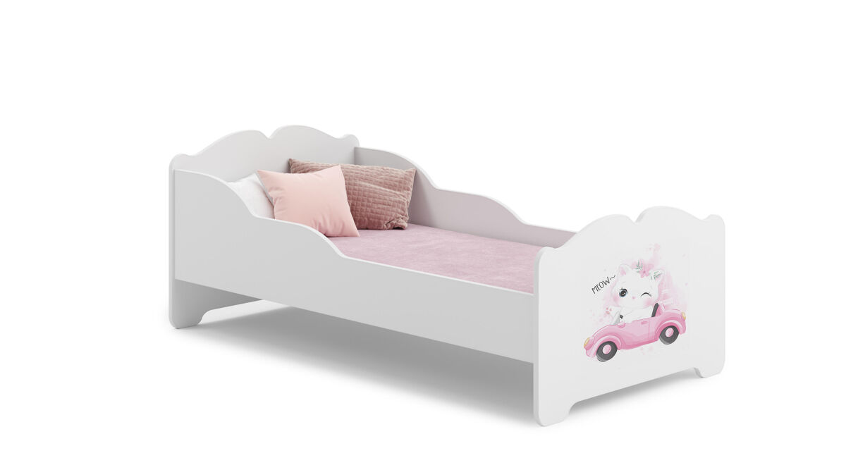 Cama infantil anna ksb001 85x164x63 blanco