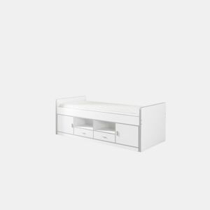 Cama de solteiro infantil BONNY KSB005 90x200 cm Branco
