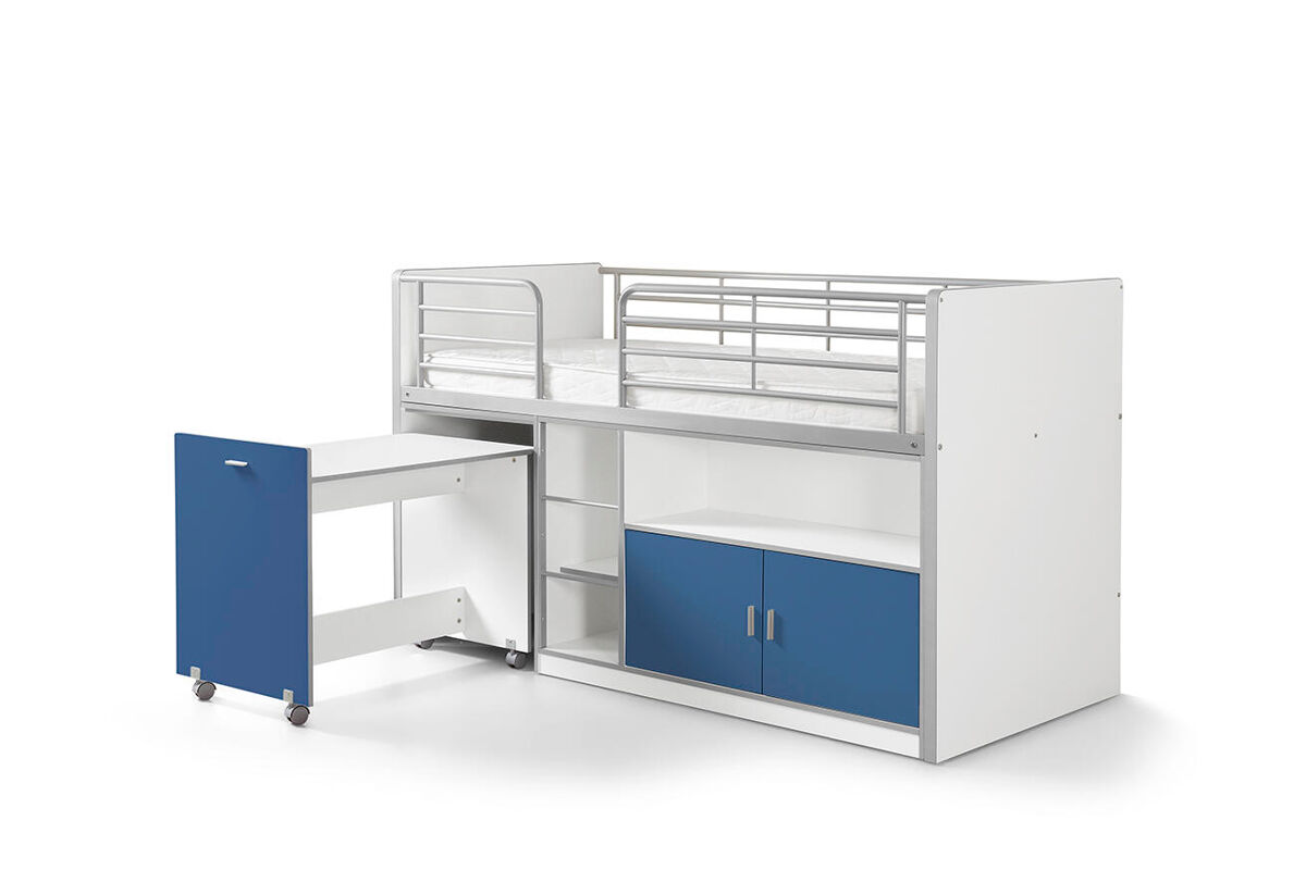 Cama infantil bonny ksb005 96x207x121 azul