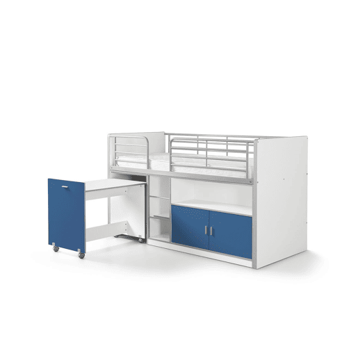 Cama de solteiro infantil BONNY KSB005 90x200 cm Azul