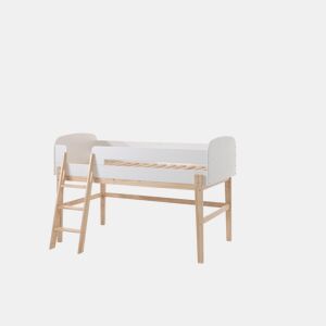 Cama loft KIDDY LB005 90x200 cm Branco