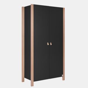 Guarda-Roupa Infantil ETUDE CW96 2D3D6S 96x47x179 Preto