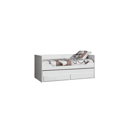 Cama loft ROBIN LB005 90x200 cm Branco Cama loft ROBIN LB005 90x200 cm Branco